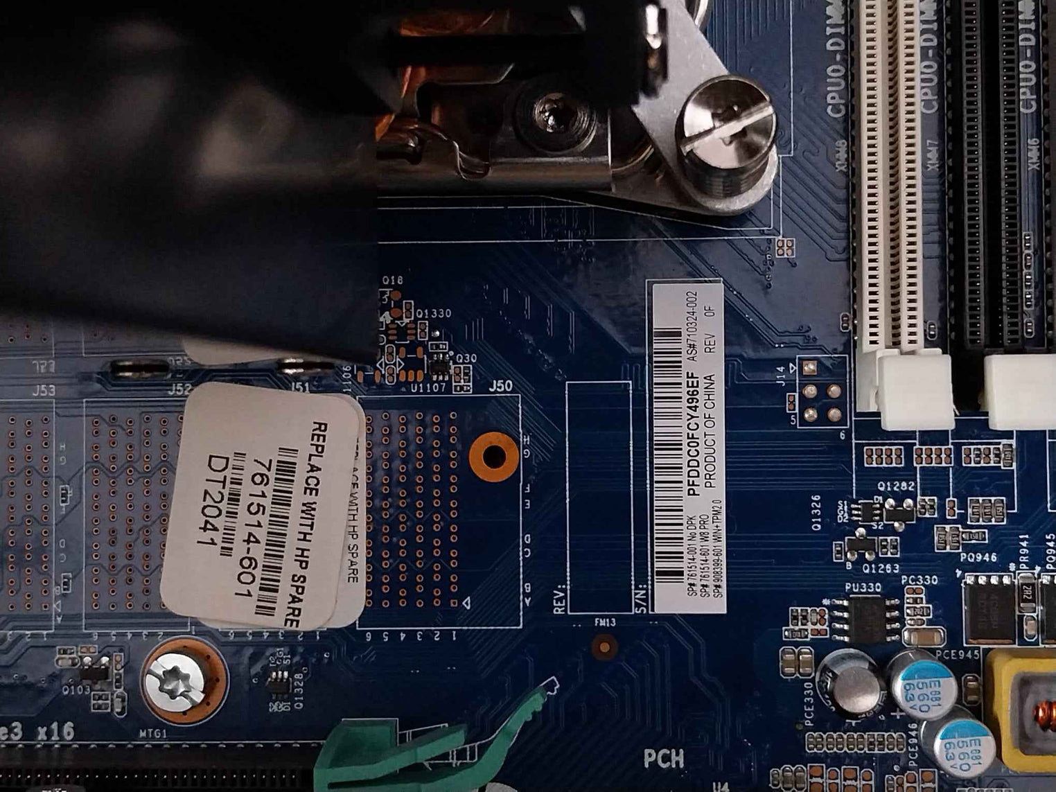 Hp Z440 Workstation 100-240V/9.5A 50-60Hz 700W 8Gb 1Rx8 Pc4-2666V-rd1-11