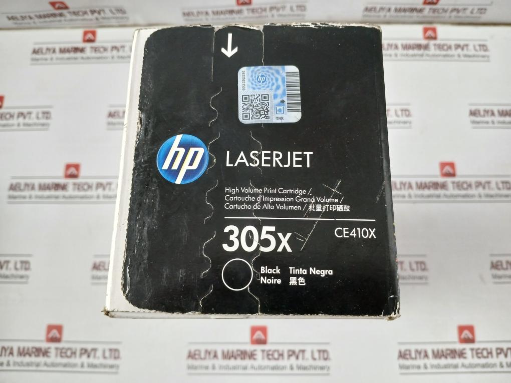 Hp 305X Black Laserjet High Volume Print Cartridge Ce410X