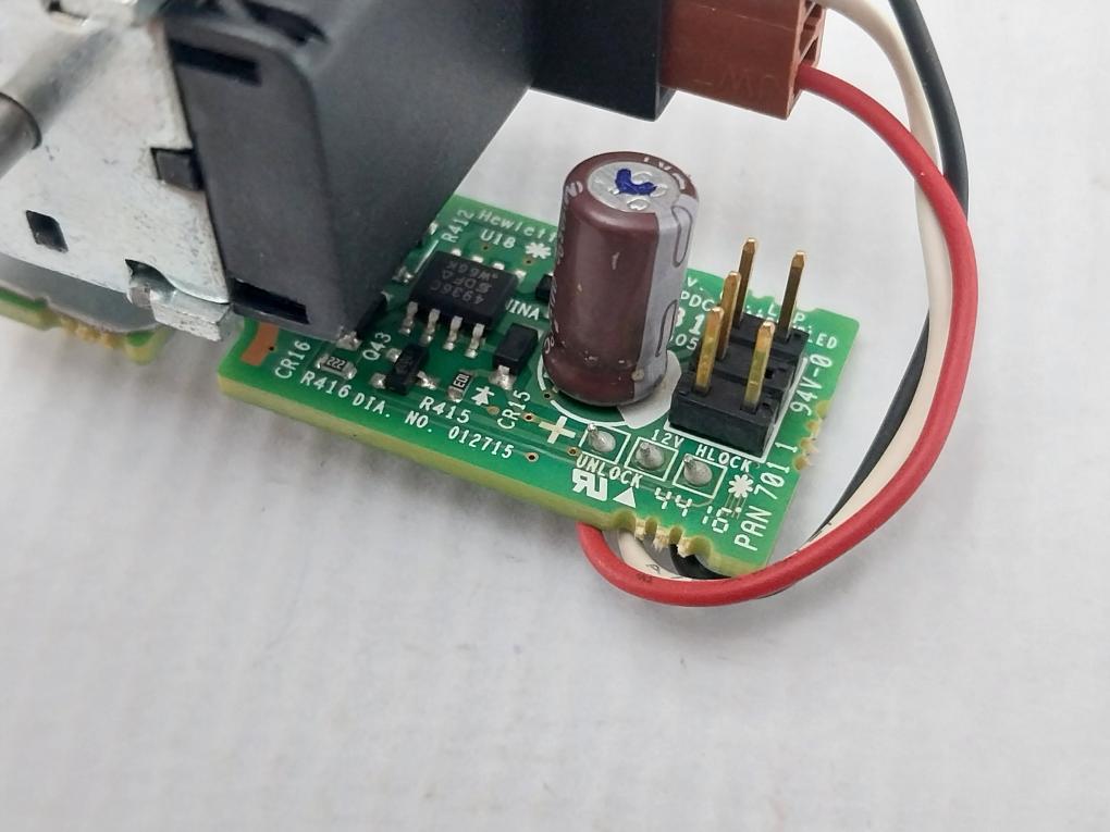 Hpdc 641398-001 Solenoid Lock And Hood Sensor Assembly