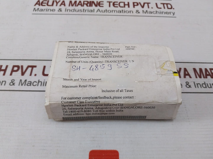 Hpe J4859C Transceiver Module 072817 5092-1847 Sh-4859 Ss