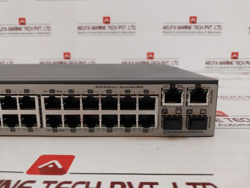 Hpe J9623A Router Switch 100-127V-0.43A 12V 27A Aii Rj 45 Rsvlc-1004