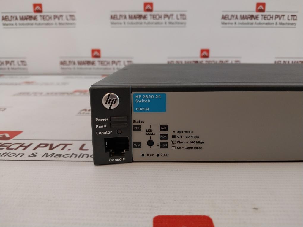 Hpe J9623A Router Switch 100-127V-0.43A 12V 27A Aii Rj 45 Rsvlc-1004