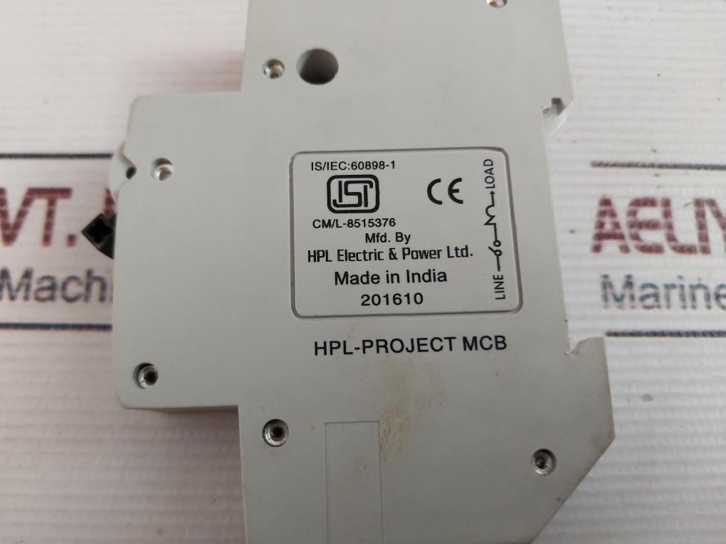 Hpl Power Card Hpl Electric & Power B 6 Miniature Circuit Breaker 1P – Aeliya Marine Tech®