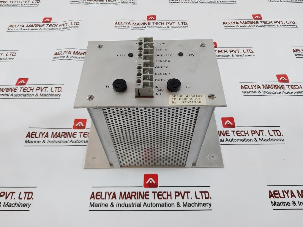 Hradil 660036014 Power Supply Box Dc/Dc Wandler 07071386