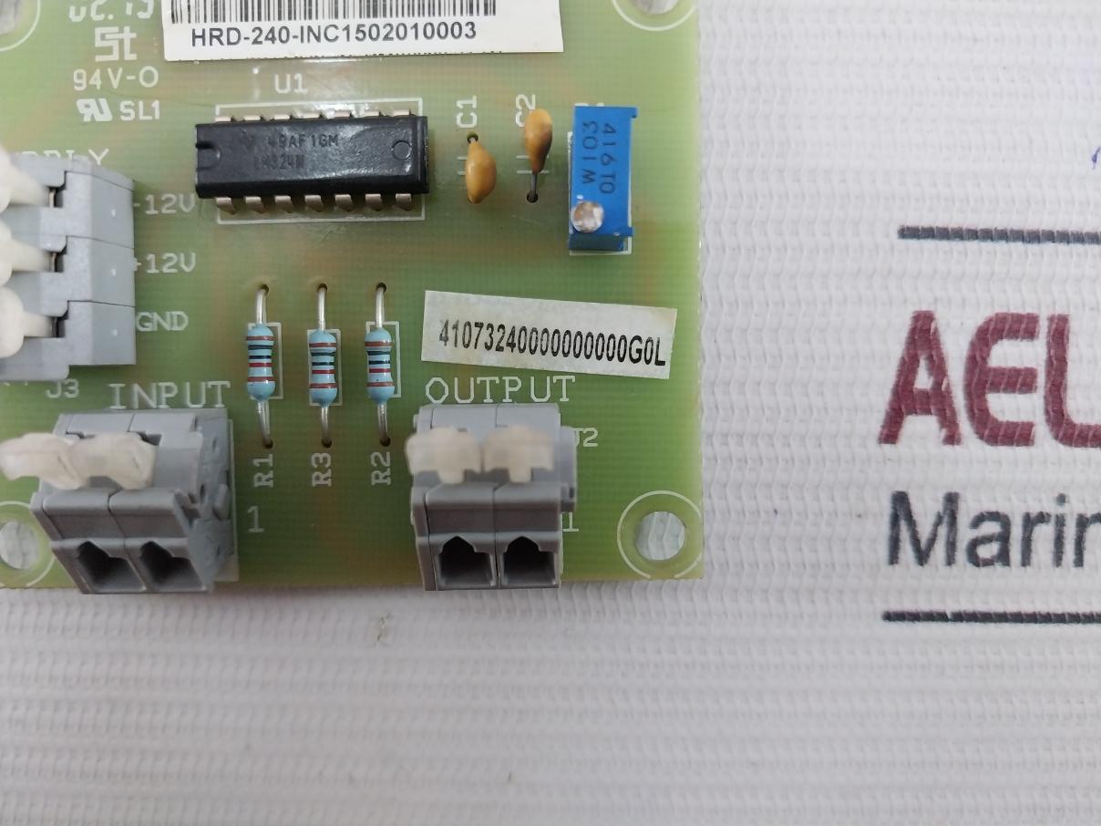 Hrd-240 Printed Circuit Board Card 94V