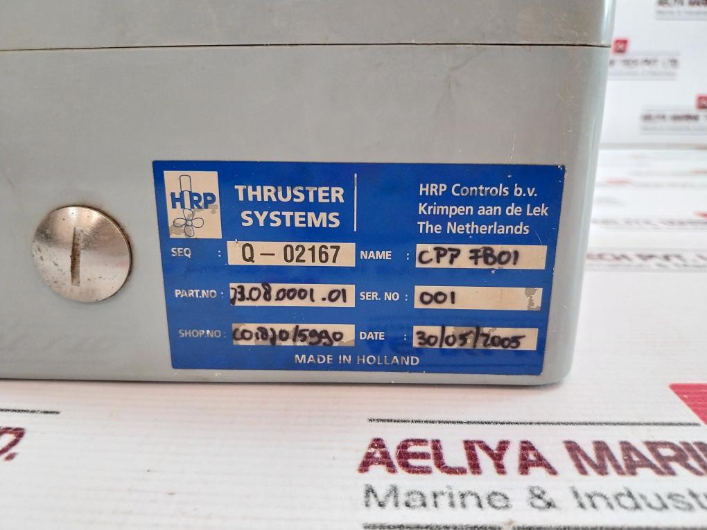 Hrp Controls 73.08.0001.01 Thruster Systems