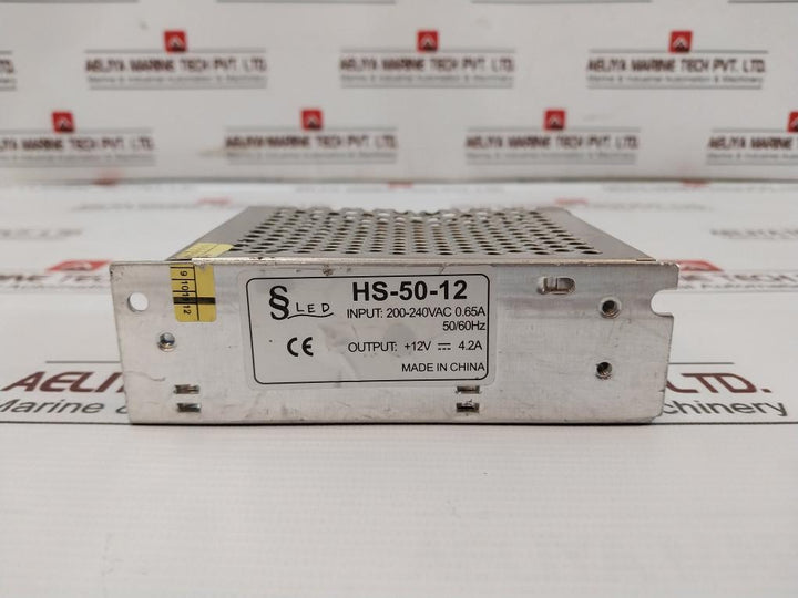 Hs-50-12 200-240Vac Single Output Switching Power Supply 50/60Hz