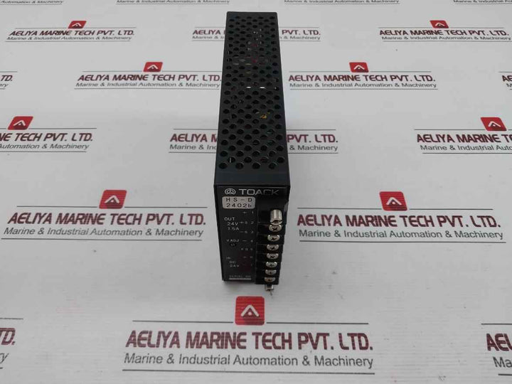 Hs-d 2402B Power Supply Dc 24V 1.5A Toack