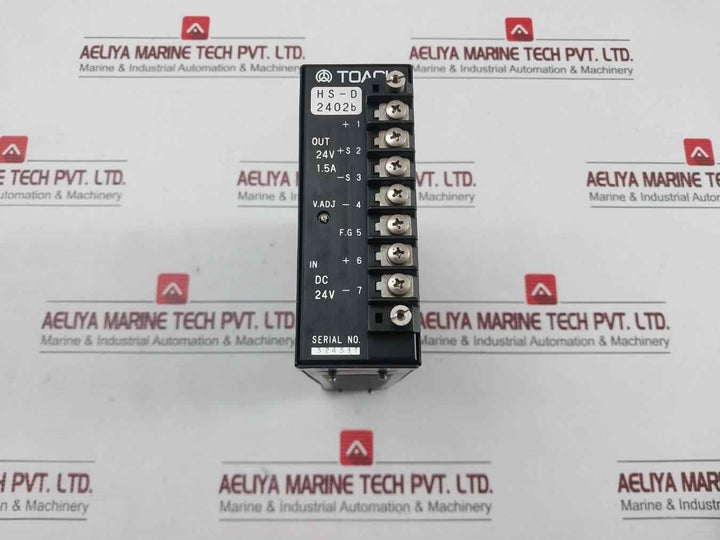 Hs-d 2402B Power Supply Dc 24V 1.5A Toack