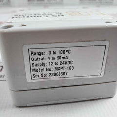 Hs Mspt-100 Solar Module Temperature Sensor 3-meter 0 To 100°C