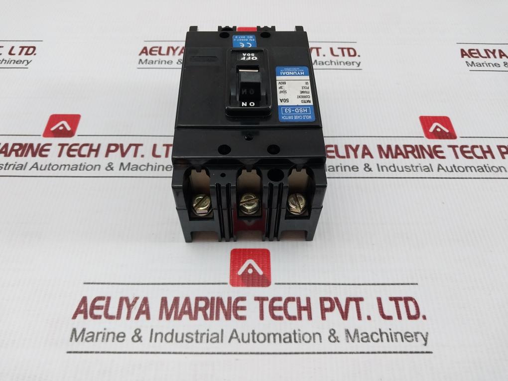 Hsd-53 Hyundai 660V 50A 3P Mold Case Switch
