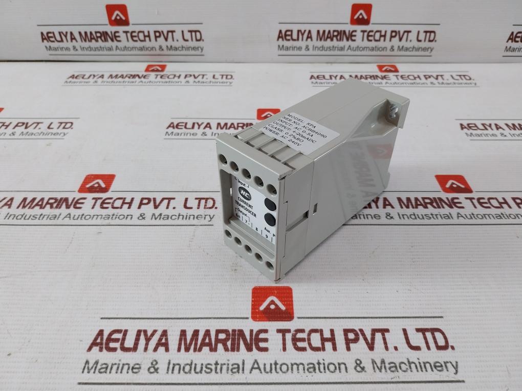 Hsiang Cheng Rpa Ac Current Transducer Ac0-5A 4-20Ma Dc Ac240V Ba162010