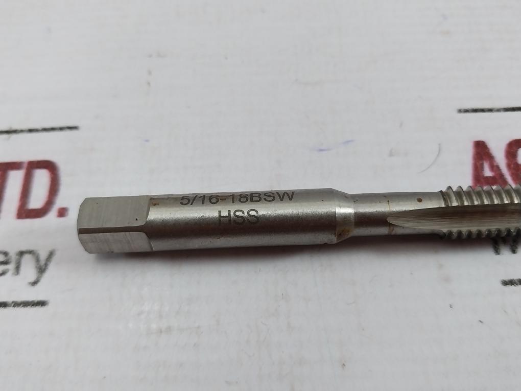 Hss Tap-and Die Set (Incomplete) 3/16-24 5/16-18 3/8-16 7/16-14 1/4-20 5/16-18