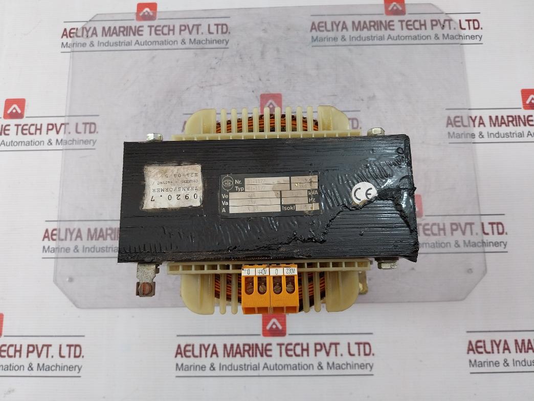 Htb 01-1177 Transformer 440Vac/230Vac/1.25Kva/60Hz E21-08-5