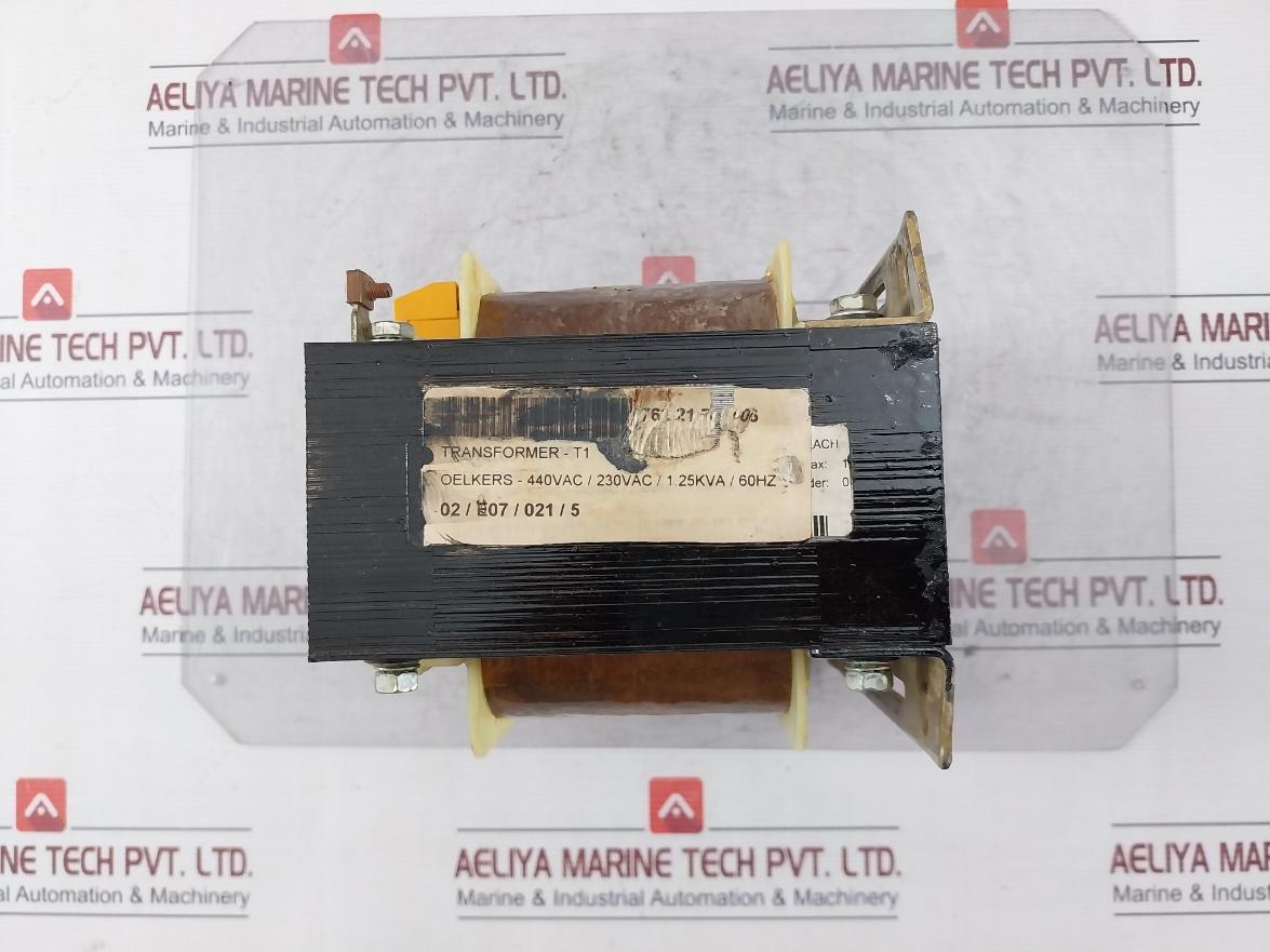 Htb 01-1177 Transformer 440Vac/230Vac/1.25Kva/60Hz E21-08-5