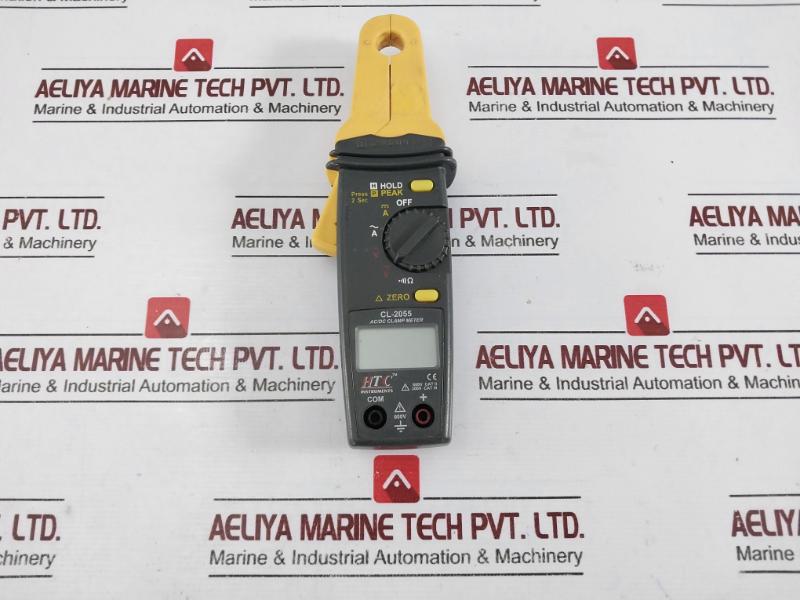 Htc Cl-2055 Ac/Dc Clamp Meter Digit Lcd Display Iec 61010 600V Cat Ii 100A