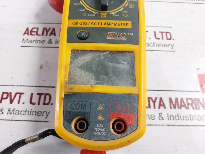 Htc Cm-2030 Ac Clamp Meter 1000A Cat Ii 1000V / Iii 600V