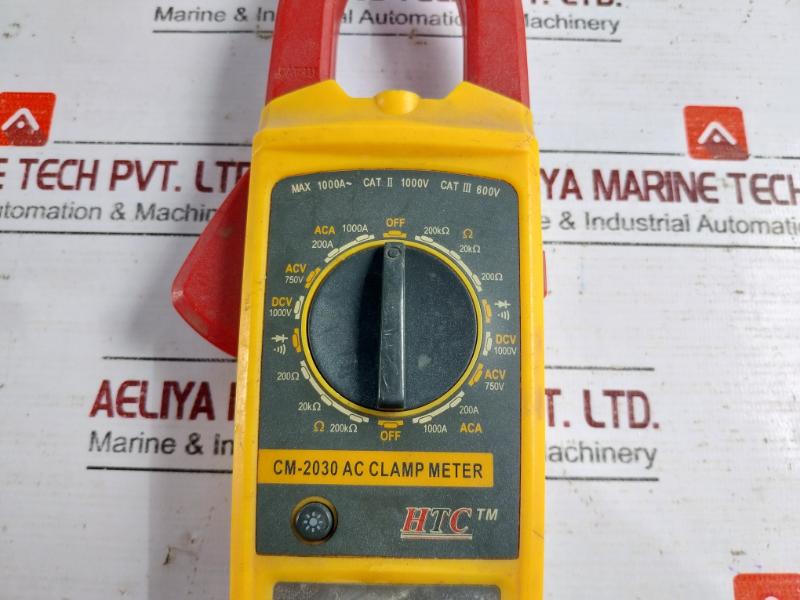 Htc Cm-2030 Ac Clamp Meter 1000A Cat Ii 1000V / Iii 600V