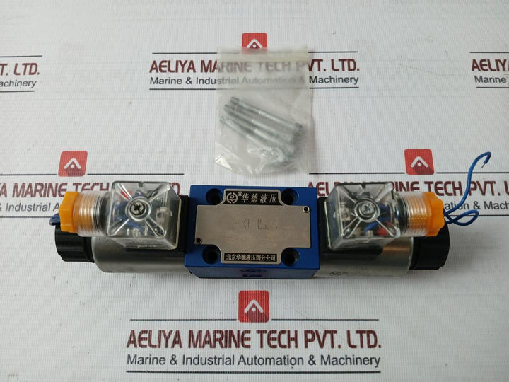 Huade 4We6J61B/Cg24N9Z5L Hydraulic Solenoid Valve 24Vdc 30W Y01181577102