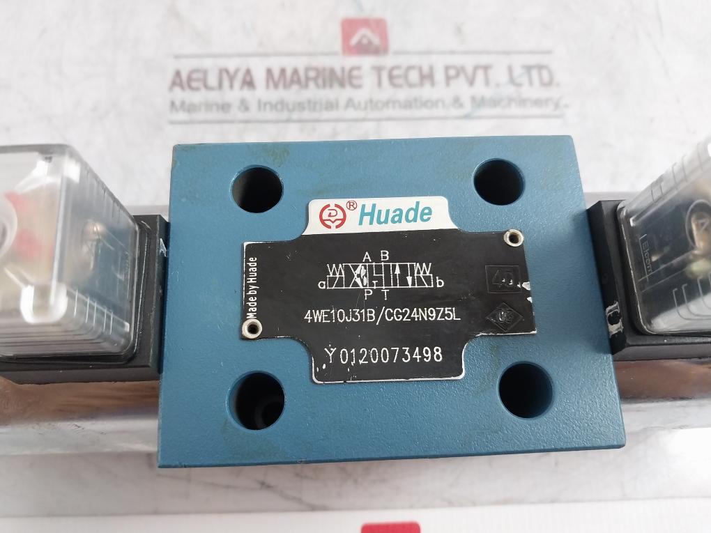 Huade 4we10j31b/cg24n9z5l Solenoid Reversing Valve Y0120073498 24v Dc 36w Sm-004