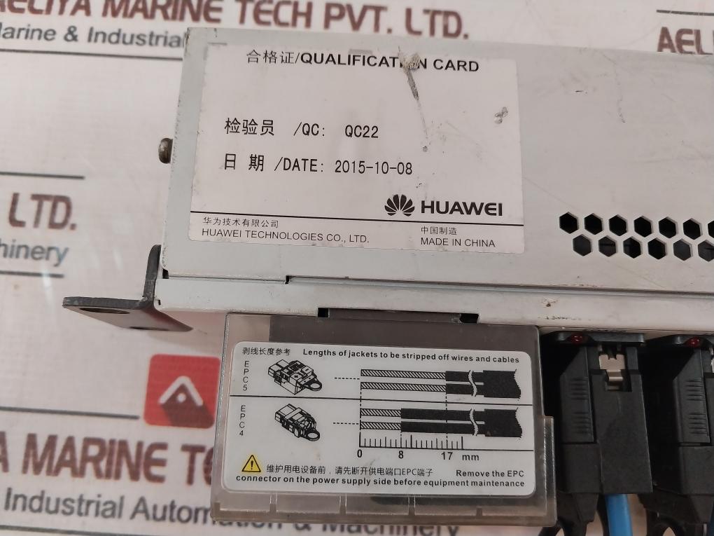 Huawei Dcdu-12b Dc Distribution Unit 48v 160a Max