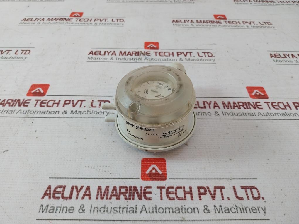 Huba Control 604.9000000 Differential Pressure Switch 0.2–3 Mbar Ip54 Max 75Mbar
