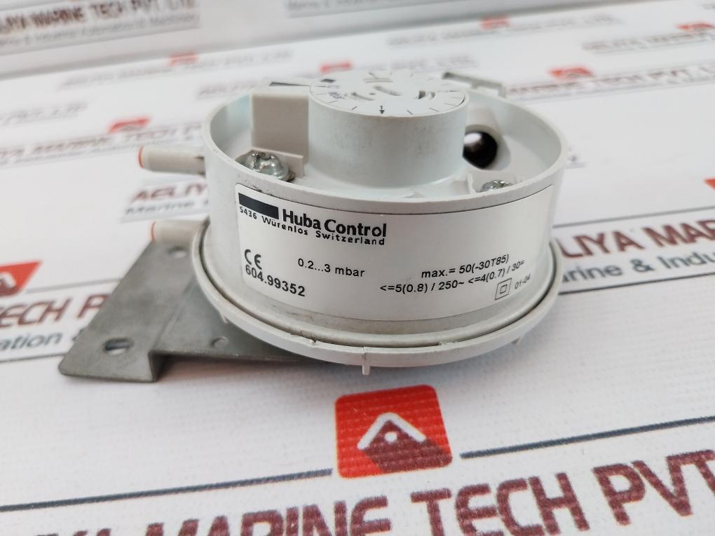Huba 604 Huba Control 604.99352 Mechanical Pressure Switch – Aeliya Marine Tech®