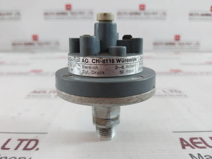 Huba Control 625.9040 Pressure Switch 2-8Mbar 1A 250V