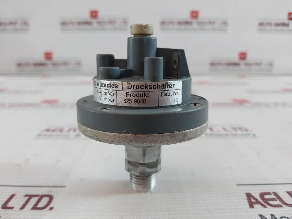 Huba Control 625.9040 Pressure Switch 2-8Mbar 1A 250V
