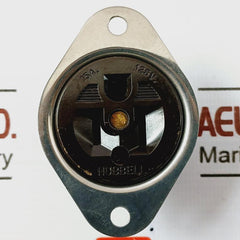 Hubbell 15A 125V Flanged Receptacle
