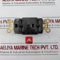 Hubbell 15A 250V Receptacle Duplex Module