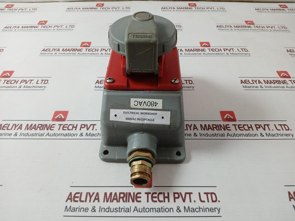 Hubbell 420R7W Pin And Sleeve Receptacle 480Vac