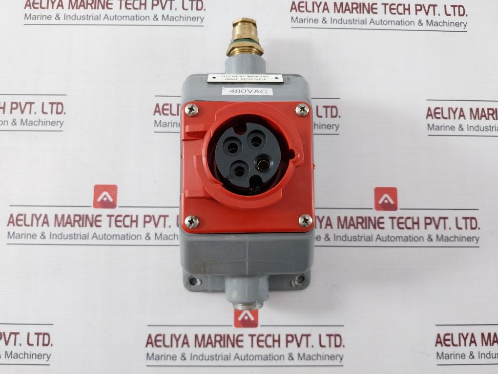 Hubbell 420R7W Pin &  Sleeve Iec Receptacle Device 480Vac 223A