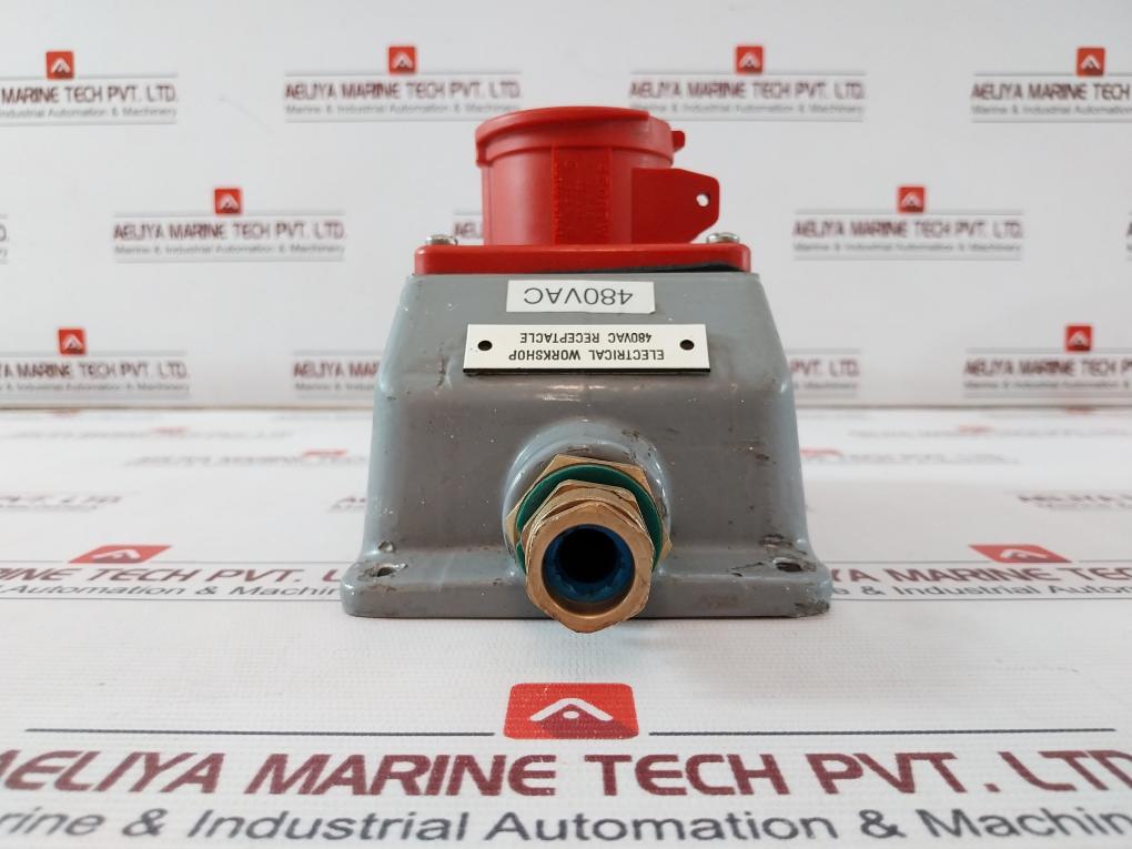 Hubbell 420R7W Pin &  Sleeve Iec Receptacle Device 480Vac 223A