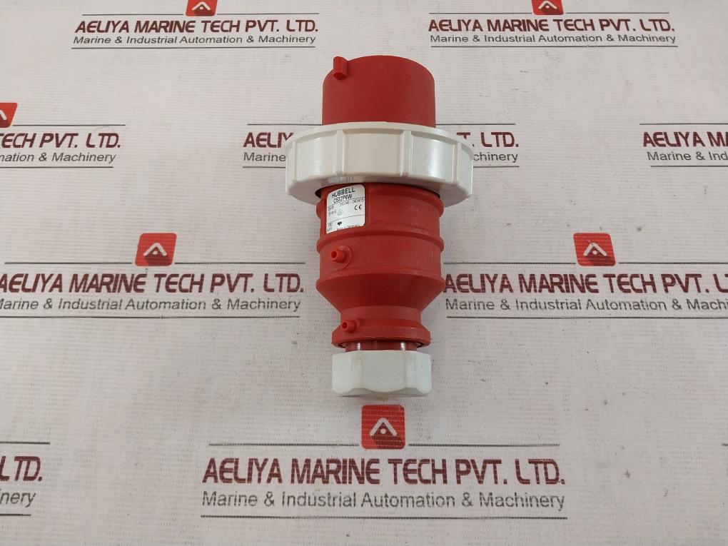 Hubbell C532P6W Pin And Sleeve Plug 32A-6H 200/346-240/415 Ip67