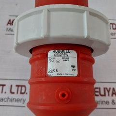 Hubbell C532P6W Pin And Sleeve Plug 32A-6H 200/346 240/415 Ip67