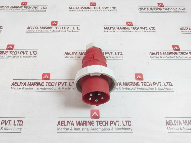 Hubbell C532P6W Pin And Sleeve Plug 32A-6H, 200/346-240/415 Ip67