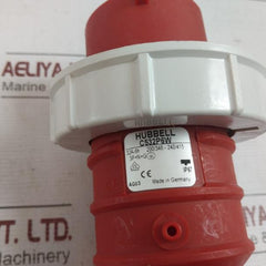 Hubbell C532P6W Pin And Sleeve Plug 32A-6H, 200/346-240/415 Ip67