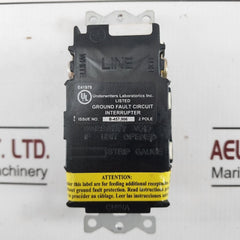 Hubbell Gf20Il Ground Fault Breaker Gfci 20A 125V 2P