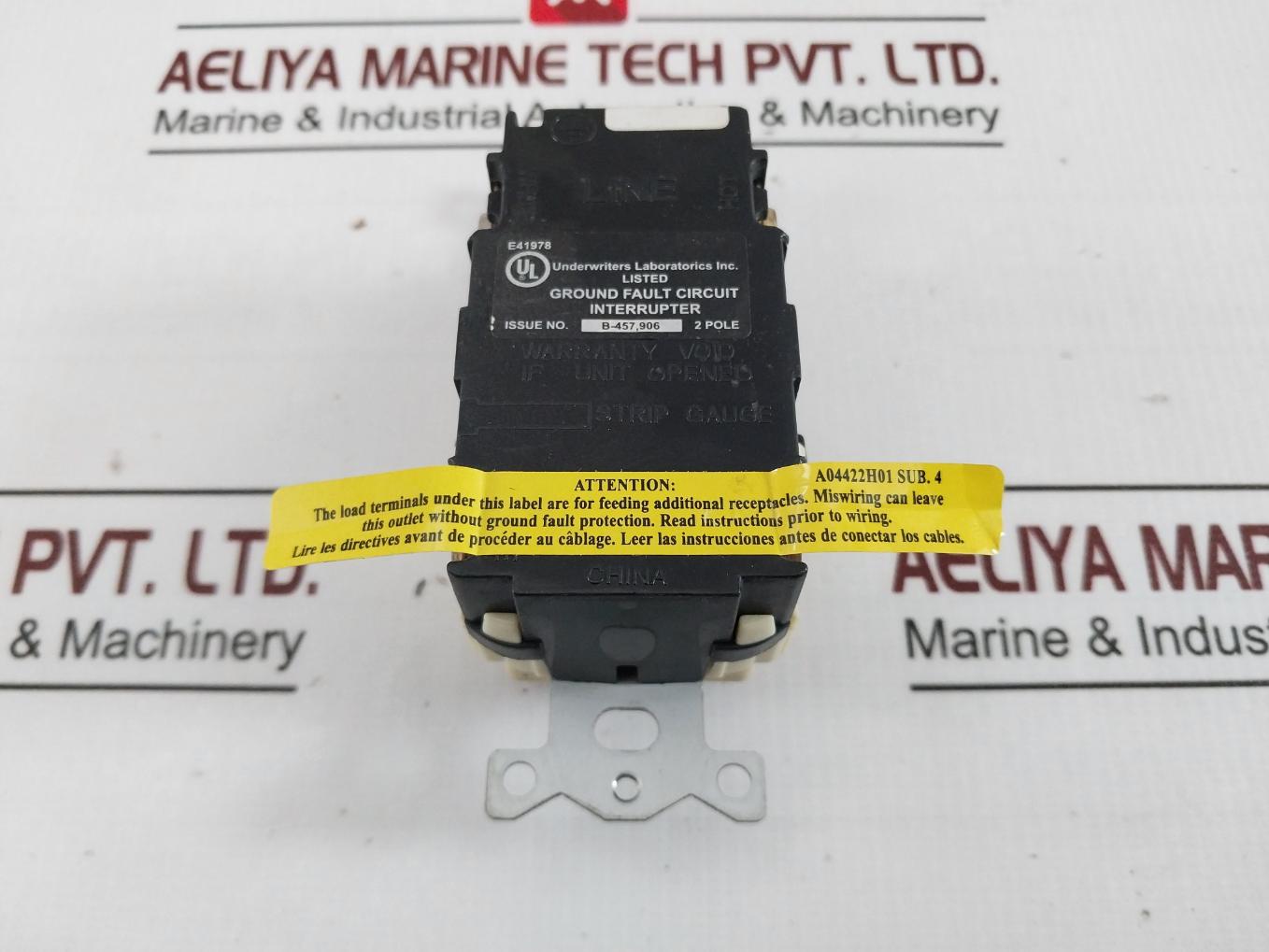 Hubbell Gf20Il Ground Fault Breaker Gfci 20A 125V 2P