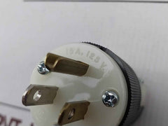 Hubbell Hbl5266C Vari-size Cord Grip Plug Insulgrip 2 Pole 3 Wire Grounding