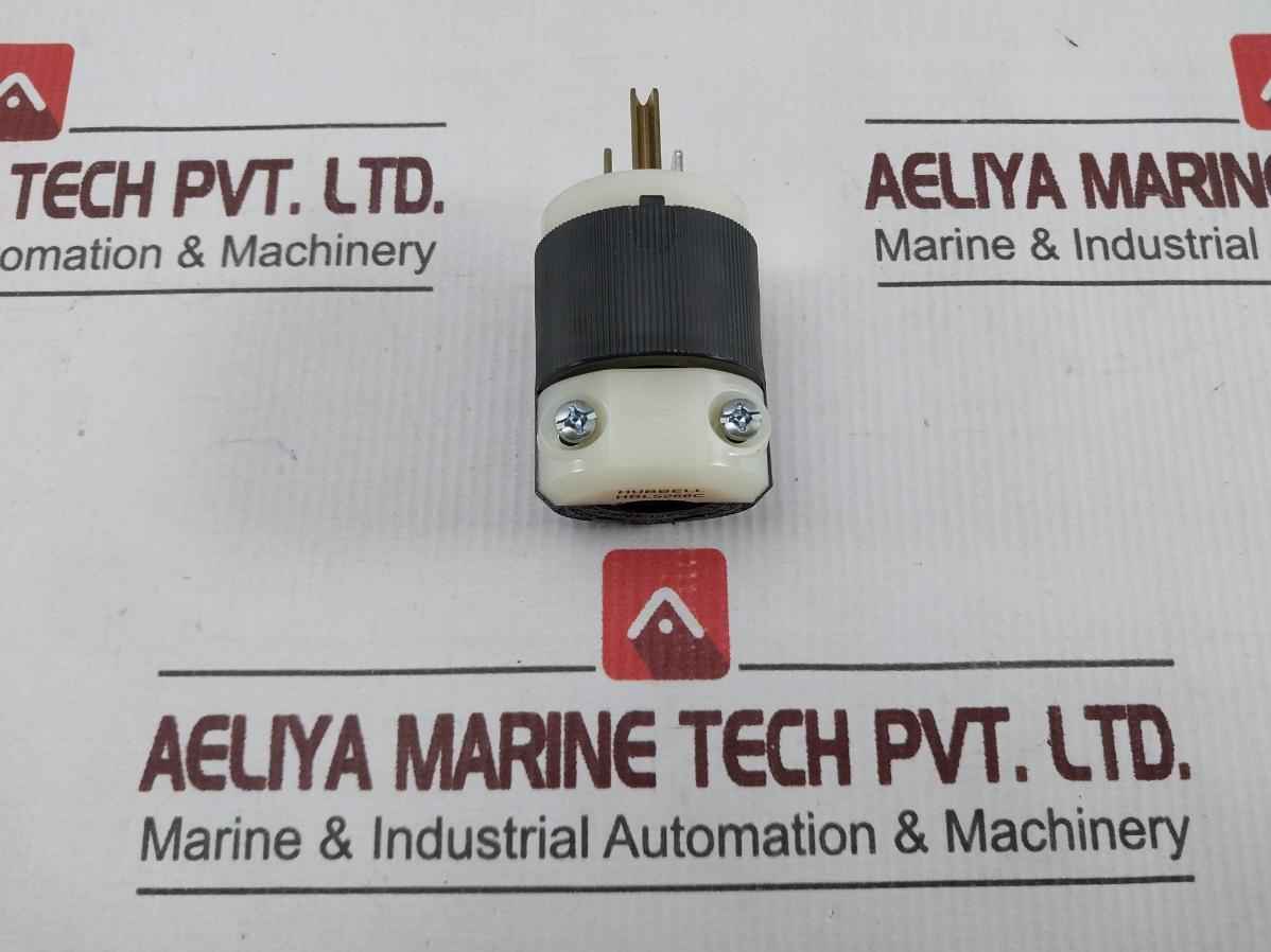 Hubbell Hbl5266C Vari-size Cord Grip Plug Insulgrip 2 Pole 3 Wire Grounding