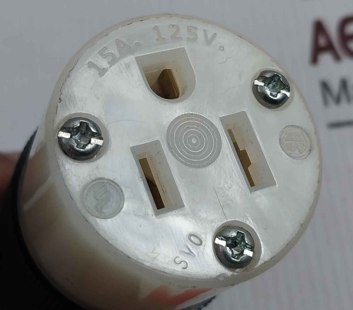 Hubbell Hbl5269c Electrical Connector 15a 125v