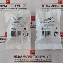Lot of 8X Hubbell PS0509NGY Liquid-tight Flexible Conduit Connector