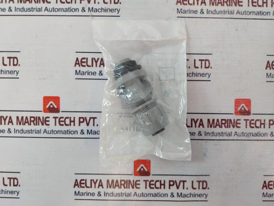 Lot of 8X Hubbell PS0509NGY Liquid-tight Flexible Conduit Connector