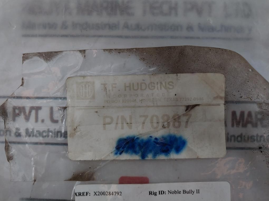 Hudgins 70887 O-ring For Oil Cleaning Centrifuge
