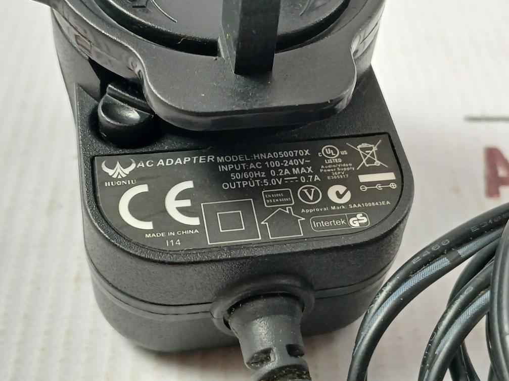 Huoniu Hna050070X Power Supply Ac Adaptor 240V-50/60Hz-0.2A