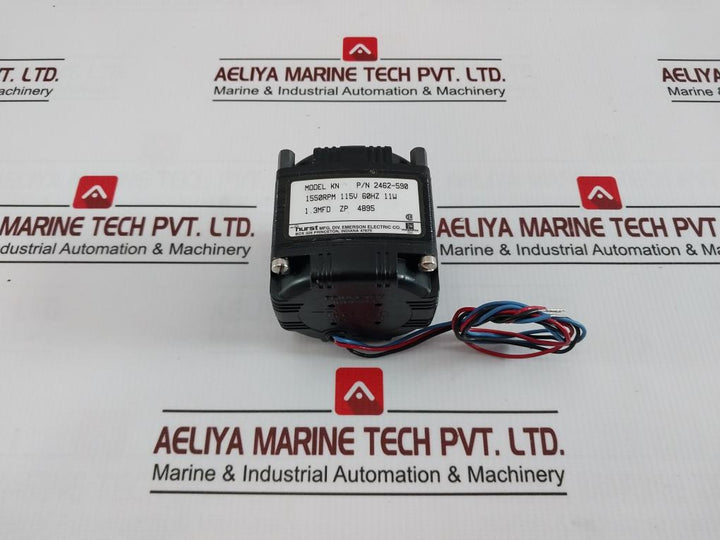 Hurst 2462-590 Motor Kn, 115V 60Hz 11W 1550Rpm 1.3Mfd Zp 4895