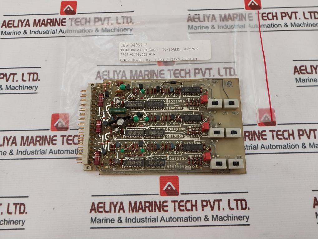 Hwd Elektronik A767.02.02.001-01B Time Delay Circuit Board