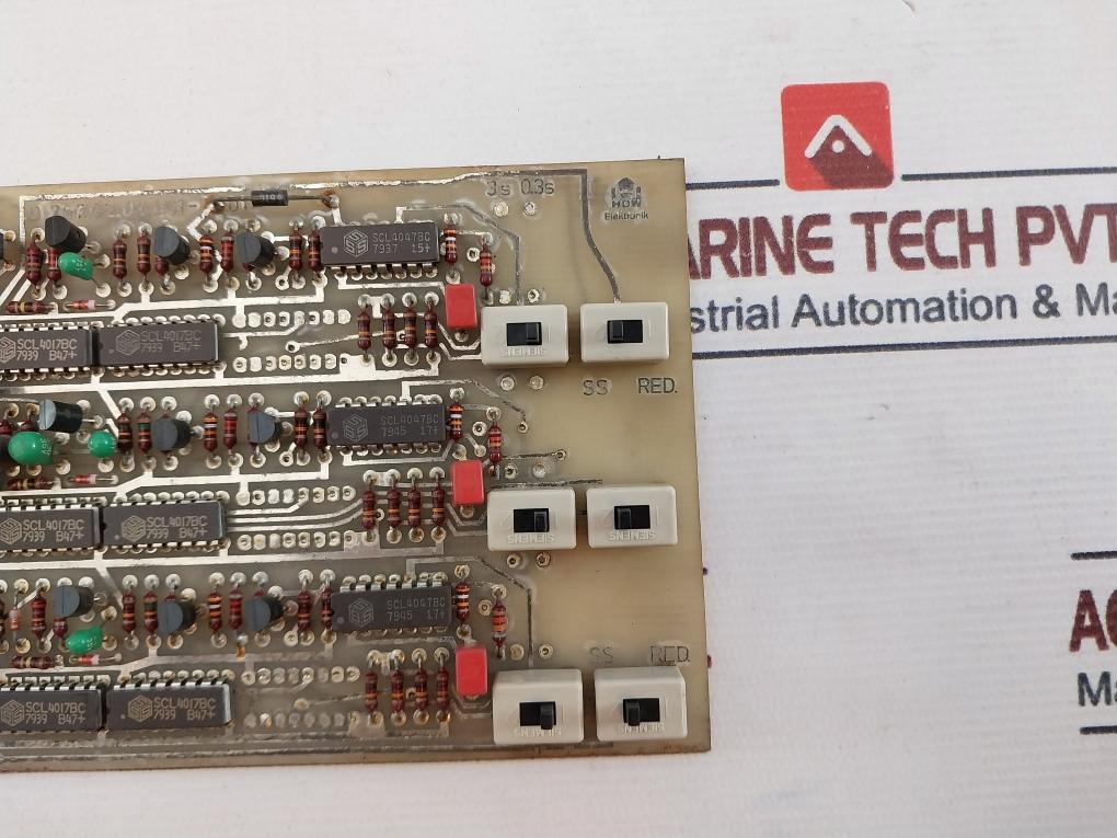 HWD ELEKTRONIK A767.02.02.001-01B Time Delay Circuit Board
